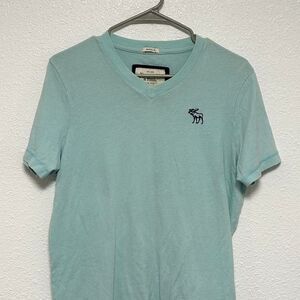 Abercrombie-fitch Men's Blue T-shirt